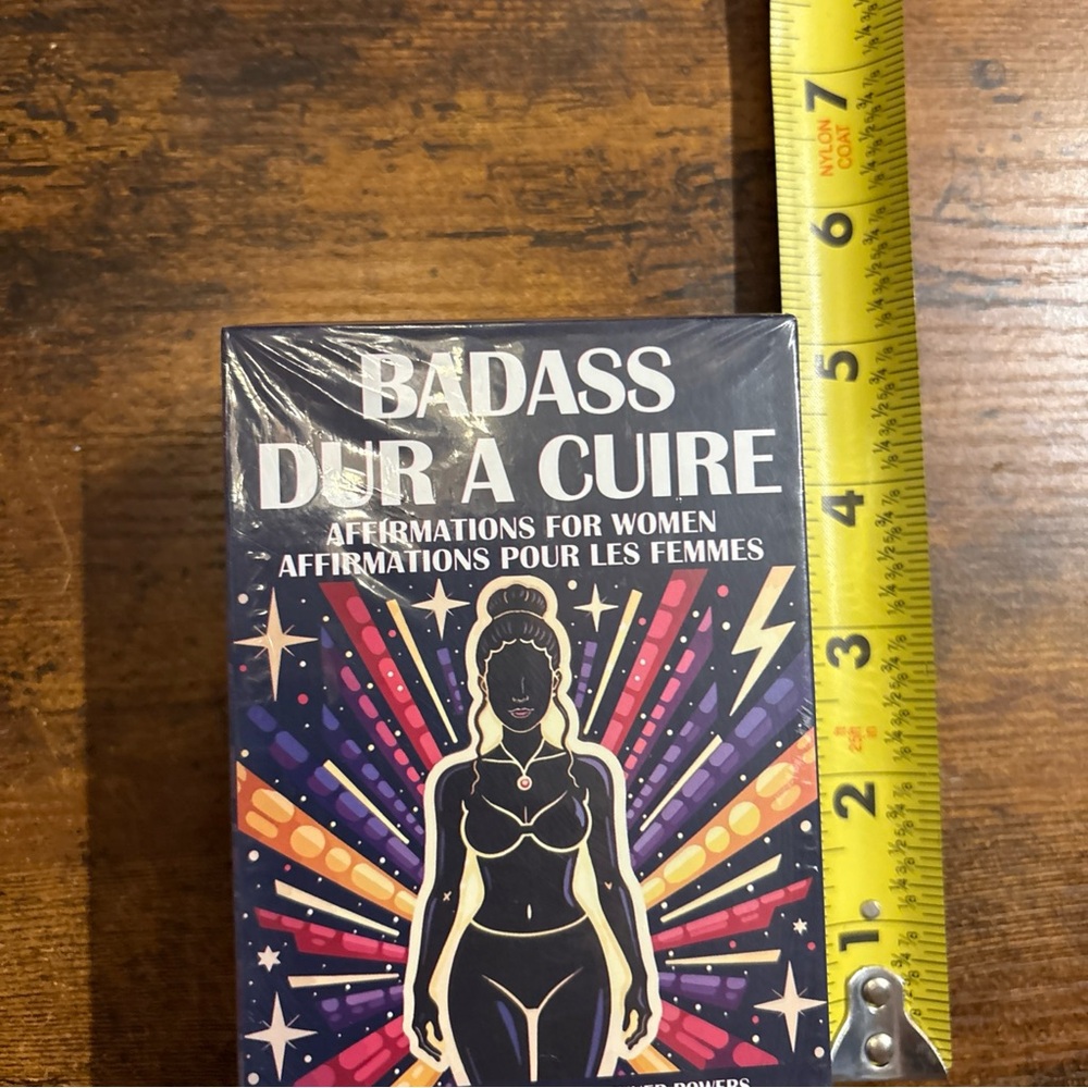 Badass Dur à Cuire Affirmation Cards
